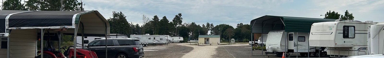 Open field at Happy Days RV Park