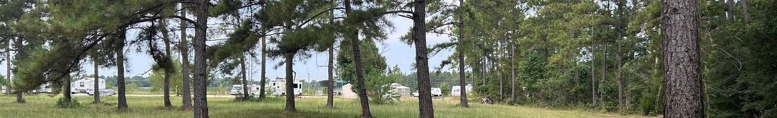 Open field beside Happy Days RV Park